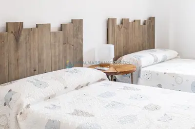 Cama o camas de una habitación en Casa la Torta - San José