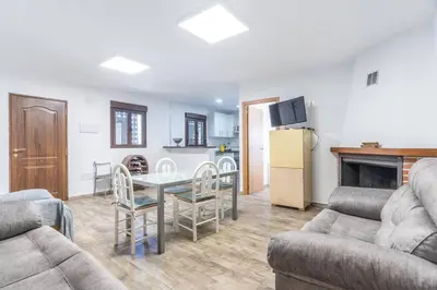 Una cocina o zona de cocina en Villa de fernan Pérez