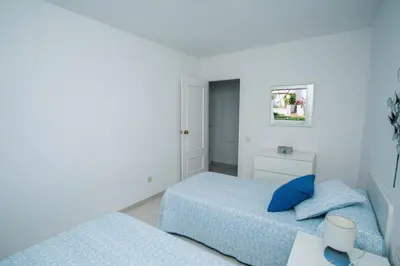 Cama o camas de una habitación en Apartamento Guadalupe