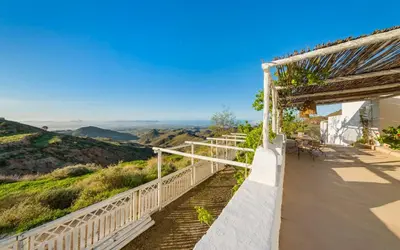 Paisaje cerca de esta villa