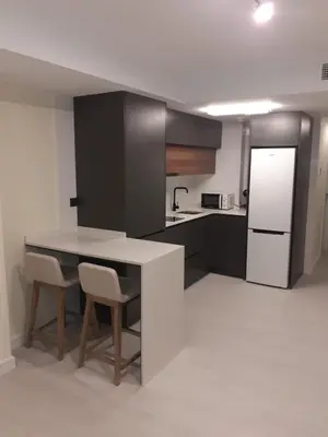 Una cocina o zona de cocina en BYS SANTA FE APARTAMENTOS TURISTICOS