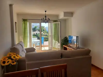 Zona de estar de Spirit of Mojacar - 2 bed - sleeps 4 - R069