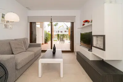 Zona de estar de Casa del Mar