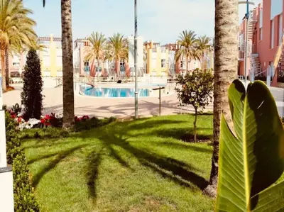 Piscina en o cerca de Apartamento en Vera Playa Laguna Beach