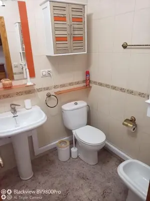 Un baño de Appartement 120 mètres de la plage