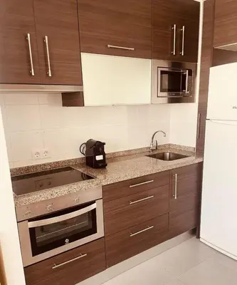 Una cocina o zona de cocina en El Terrao del Cabo
