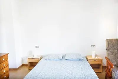 Cama o camas de una habitación en Piscina playa y relax en familia