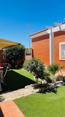 Jardín al aire libre en Villa Noe Cabo de Gata