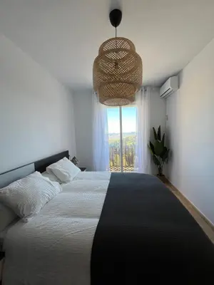 Cama o camas de una habitación en El Mirador de Velez Blanco