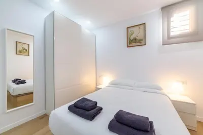 Cama o camas de una habitación en Trendy Homes Lepanto II, a 5 minutos de Puerta Purchena