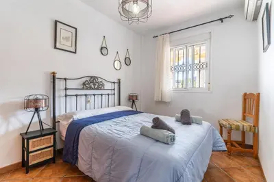 Cama o camas de una habitación en Casa Eloriou - San José