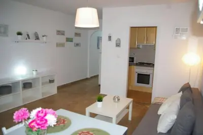 Una cocina o zona de cocina en Garrucha's Beach Aldea Marina