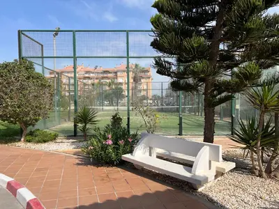Jardín al aire libre en Acogedor Apartamento