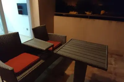 Una televisión o centro de entretenimiento en Estudio en Envía Golf Bello Rincón Paz y Vistas