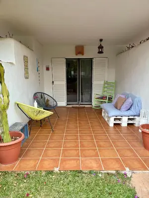 Zona de estar de CASA AZUL Mojácar