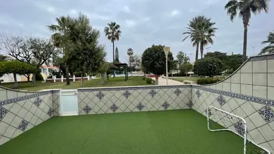 Jardín al aire libre en El Paraíso Retamar