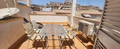 Un balcón o terraza de Dúplex en los Collados