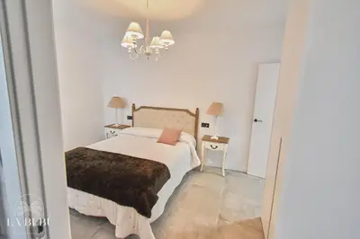 Cama o camas de una habitación en Piso turístico La bubú