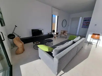 Zona de estar de villa bella