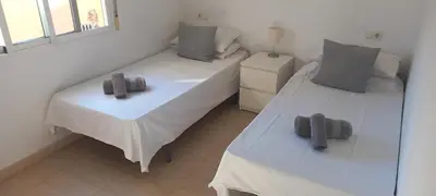 Cama o camas de una habitación en El Faro 4 - Puerto Rey