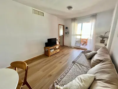 Zona de estar de Apartamento acogedor con vistas