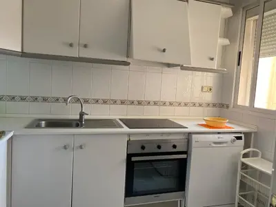 Una cocina o zona de cocina en Mirador del Puerto