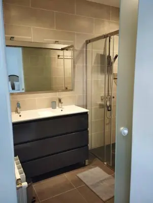 Un baño de Villa Casa Queen