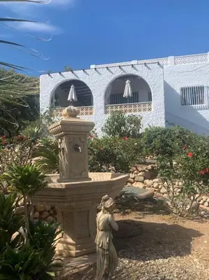Jardín al aire libre en Villa Casa Queen
