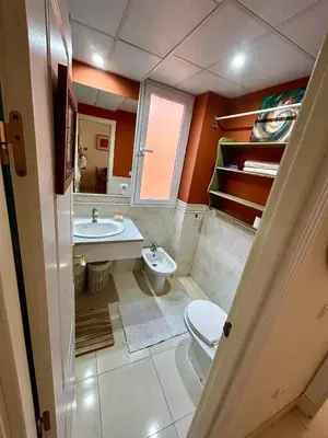 Un baño de Fabuloso apartamento en Marina de la Torre