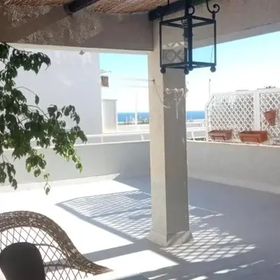 Ático en terrazas de Garrucha con vistas al mar.