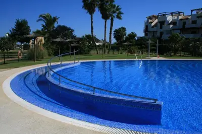 Piscina en o cerca de Mediterranea 5 Vera Playa Jardines tus momentos frente al mar