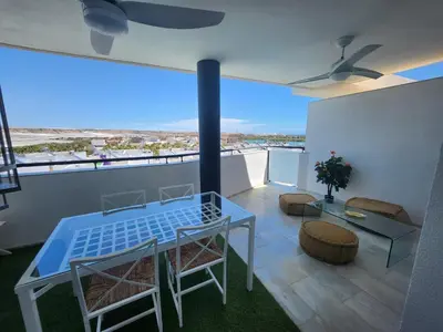 Un balcón o terraza de Ático Lagomar