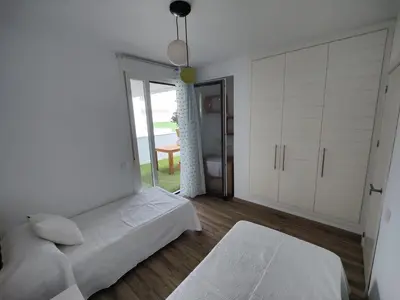 Cama o camas de una habitación en Apartamento El dragoncillo del Cabo