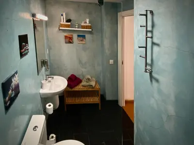 Un baño de Casa Azahar Playa Cabo de Gata Almería