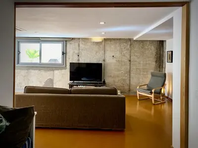Una televisión o centro de entretenimiento en Casa Azahar Playa Cabo de Gata Almería