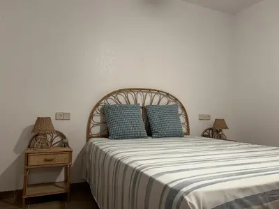 Cama o camas de una habitación en Villa playa