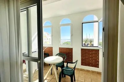 Un balcón o terraza de Almerimar Seaside Flat