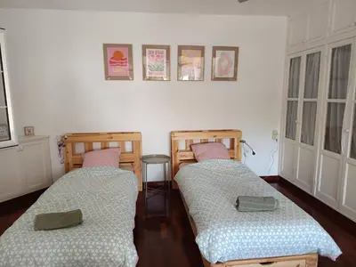 Cama o camas de una habitación en Casa La Vuelta