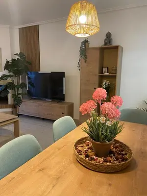 Una televisión o centro de entretenimiento en Alojamiento en Aguadulce 1