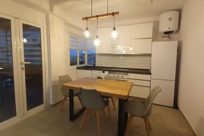 Una cocina o zona de cocina en SweetWater Beach - Apartamento turístico en zona puerto