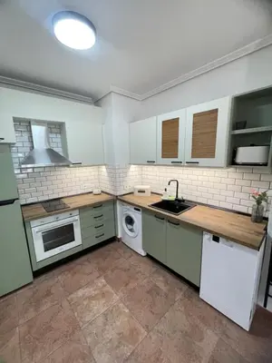 Una cocina o zona de cocina en Rinconcito de Mar y Relax