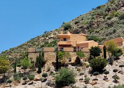Paisaje cerca de esta villa