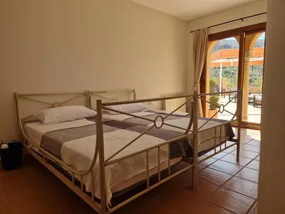 Cama o camas de una habitación en Casa Jacaranda