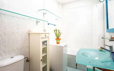 Un baño de Apartamento Naturista/nudista