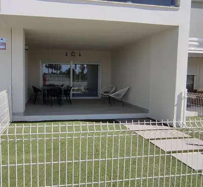 Un patio o zona al aire libre en Apartamento Domara Vera