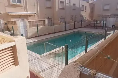 Piscina en o cerca de adosado con piscina en Cabo de Gata 4p