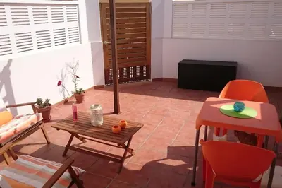 Zona de estar de Casa La Calilla