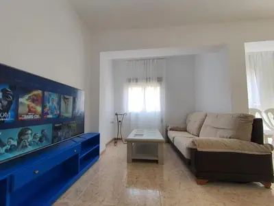 Zona de estar de Piso cerca playa Almeria