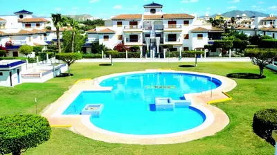 Piscina en o cerca de Apartamento dos dormitorios Veramar 5 1ª línea de playa con vistas al mar