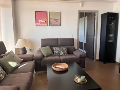 Zona de estar de Apartamento con vistas